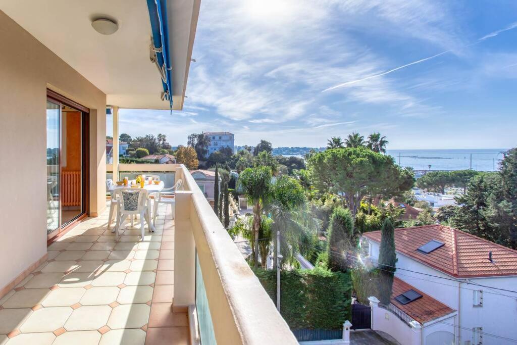 昂蒂布A6- 2 Bdr Incredible Sea View - Ac, Garage & Terrace公寓 外观 照片
