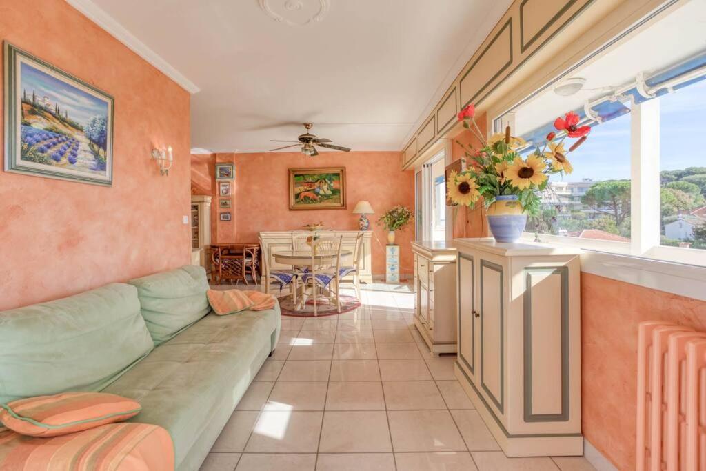 昂蒂布A6- 2 Bdr Incredible Sea View - Ac, Garage & Terrace公寓 外观 照片